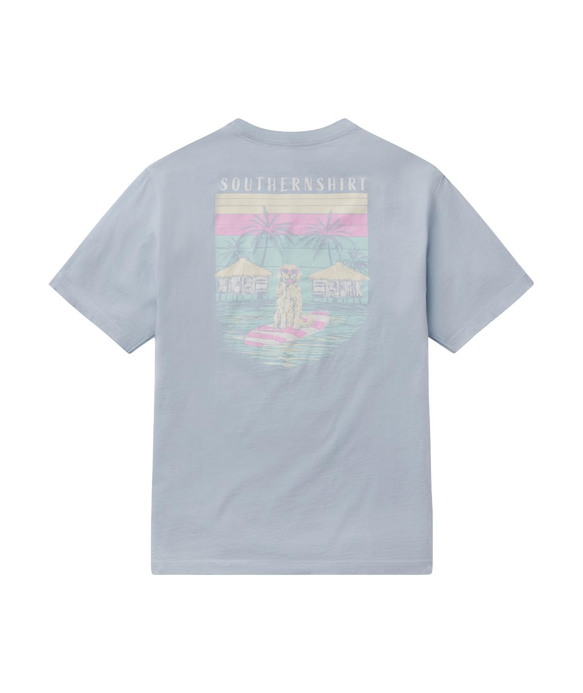 No Ruff Waters Tee SS - Skyway - Image 1