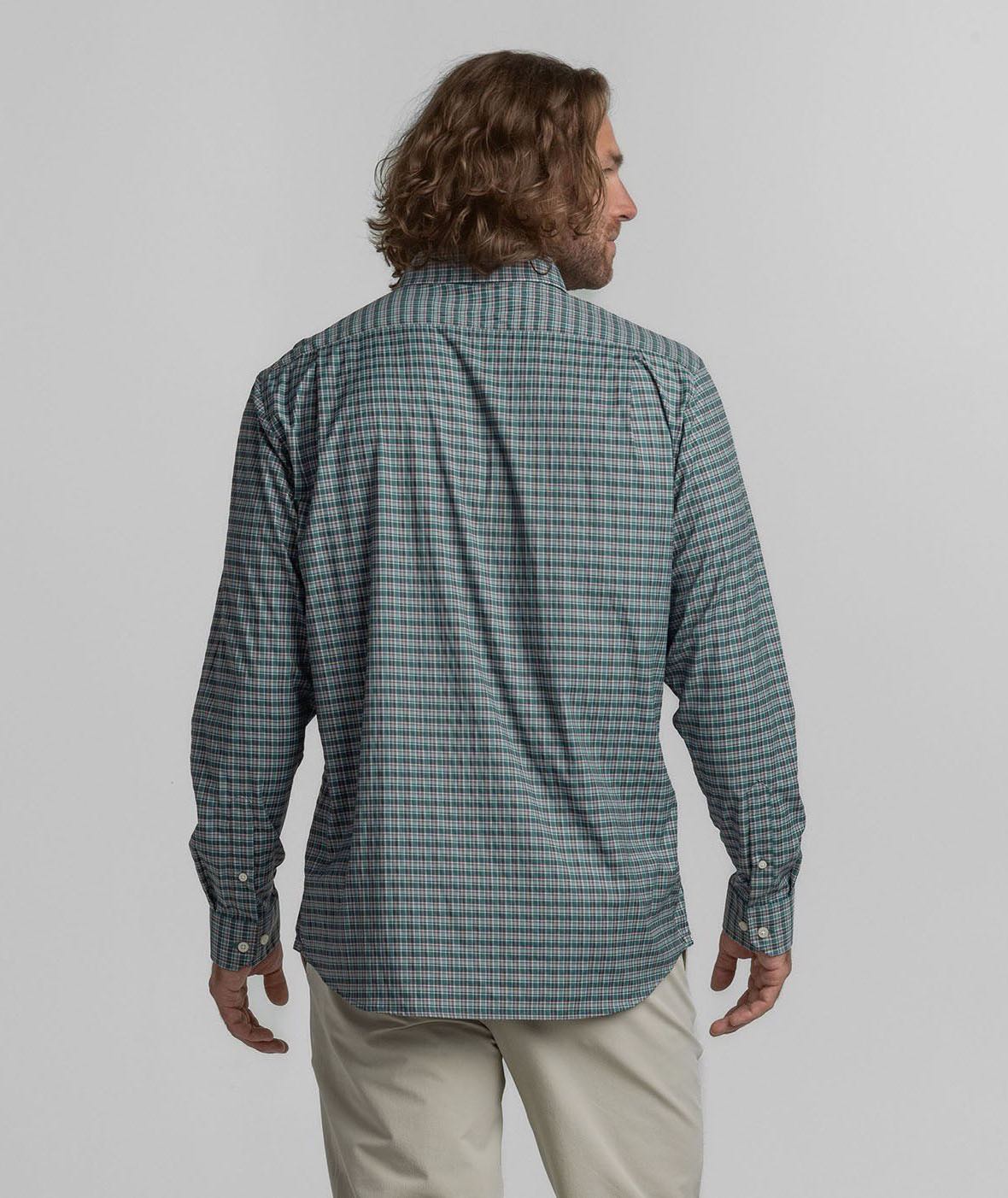 Bennett Plaid LS - Bayou Teal - Image 3