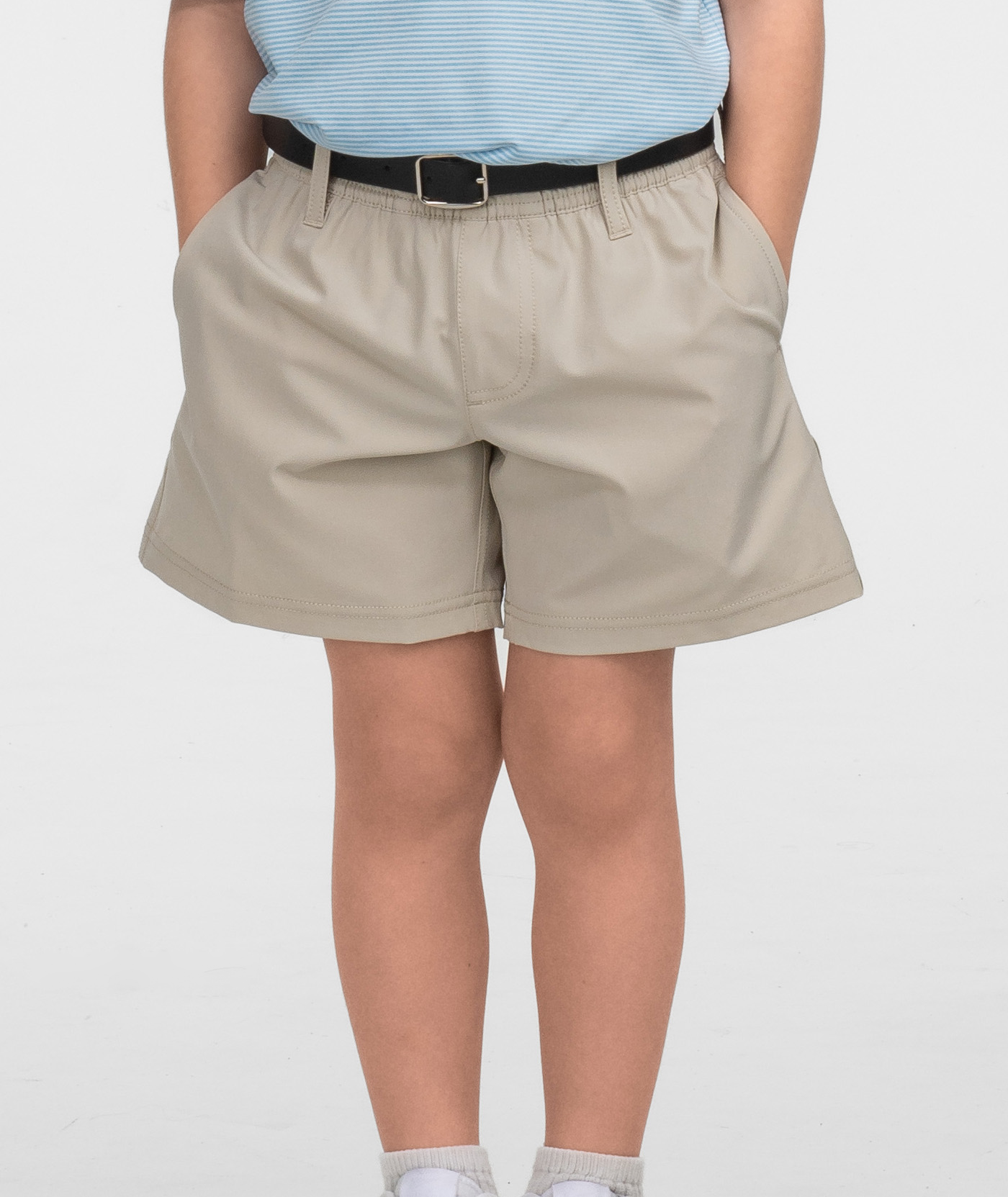 Boys Hybrid Shorts - Pelican - Image 2