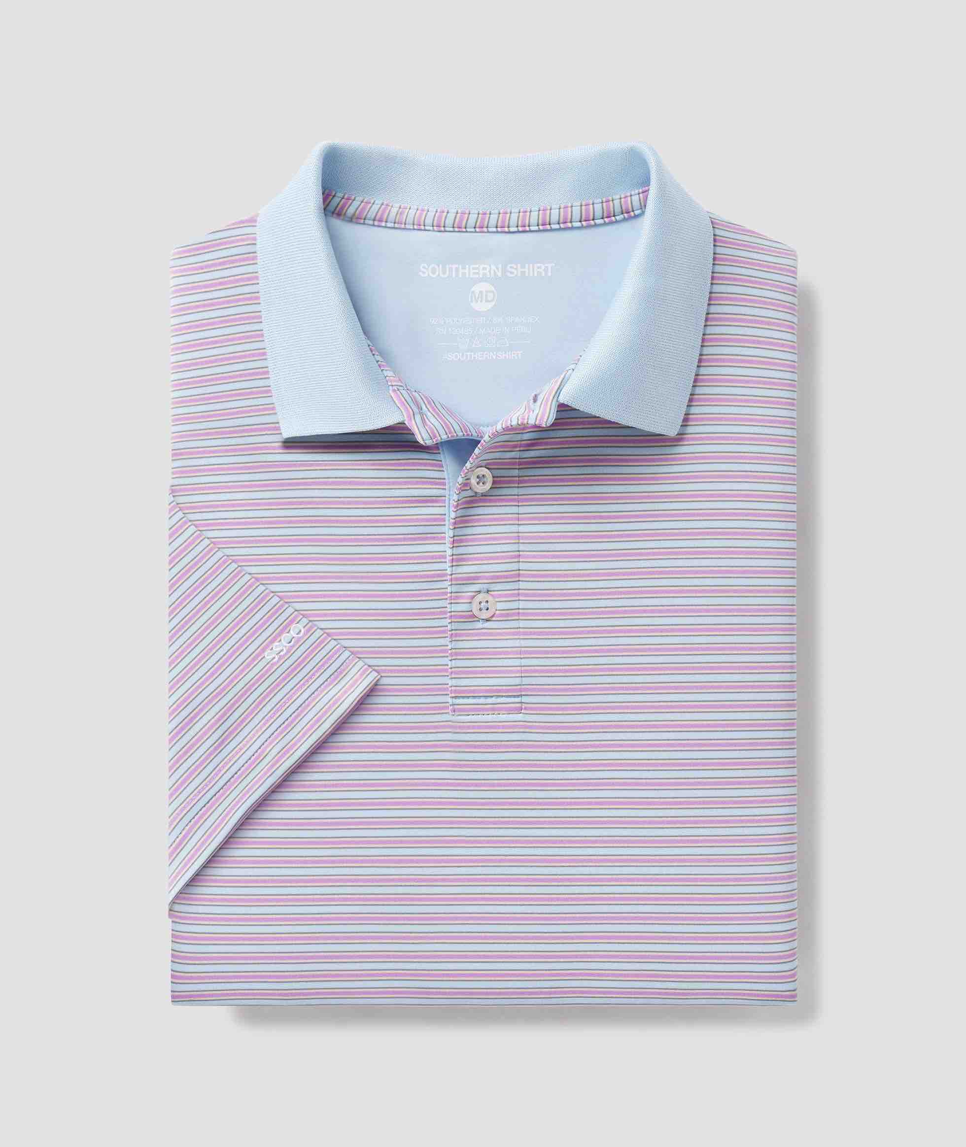 Starboard Stripe Polo - Urchin - Image 1