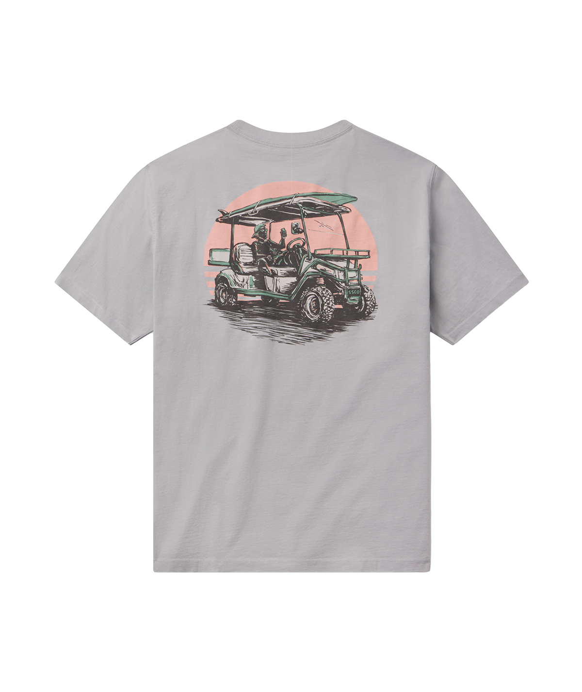 Just Chillin Tee SS - Harbor Mist - Image 1