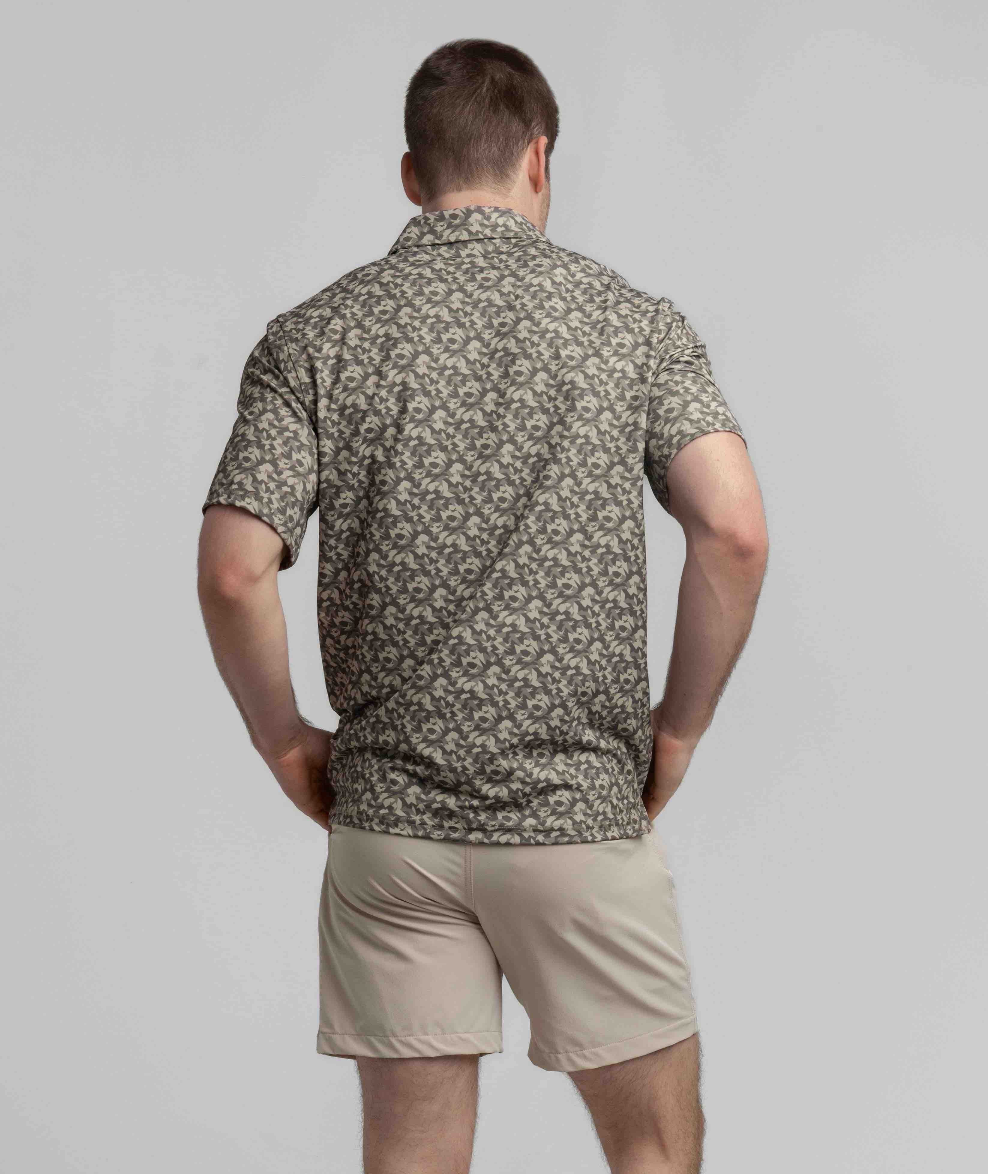Feathered Pursuit Printed Polo - Feathered Pursuit - Image 4