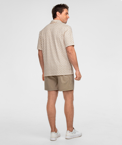 Desert Mirage Printed Polo