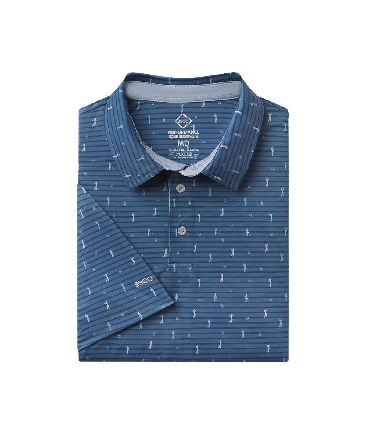 Fore The Best MotionTech Polo SS - Tee Off - image 1