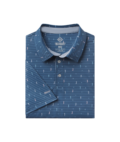 Fore The Best MotionTech Polo SS - Tee Off - image 1