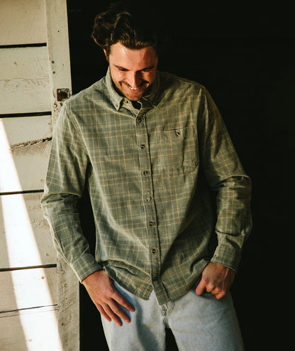 Braxton Lightweight Cord Flannel - Timberline - image 5