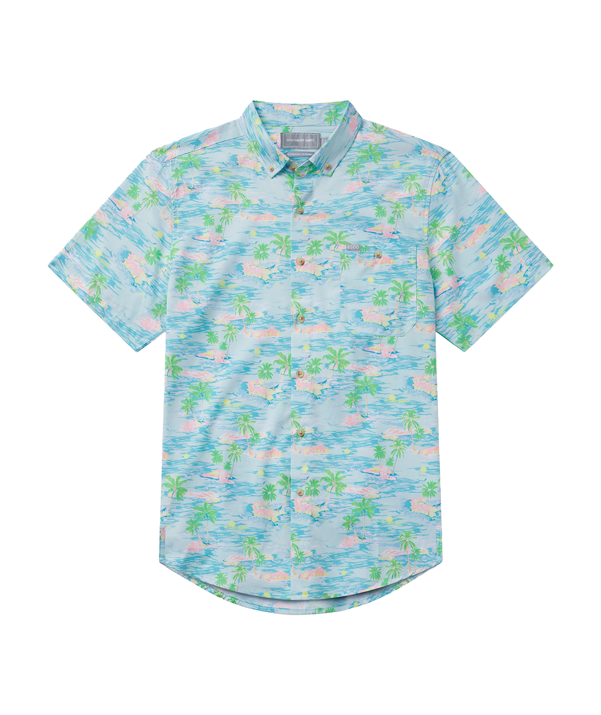 Island Time Baja Shirt SS - Island Time - Image 1