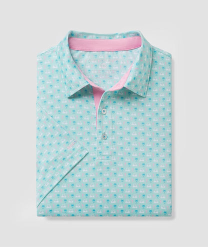 Par Fore Printed Polo - Water Hazard - Image 1