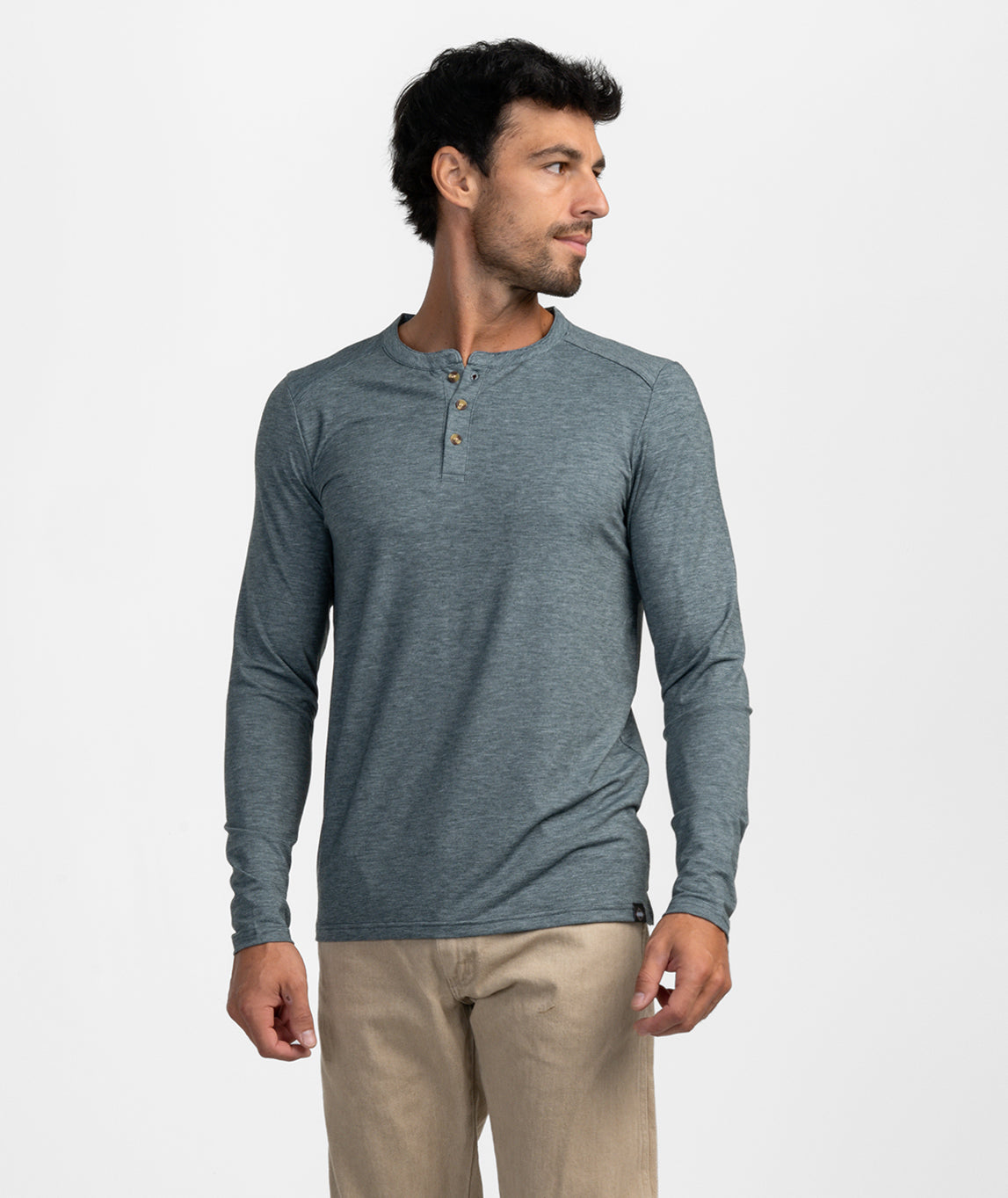 Max Comfort Henley LS - Ozark - image 2