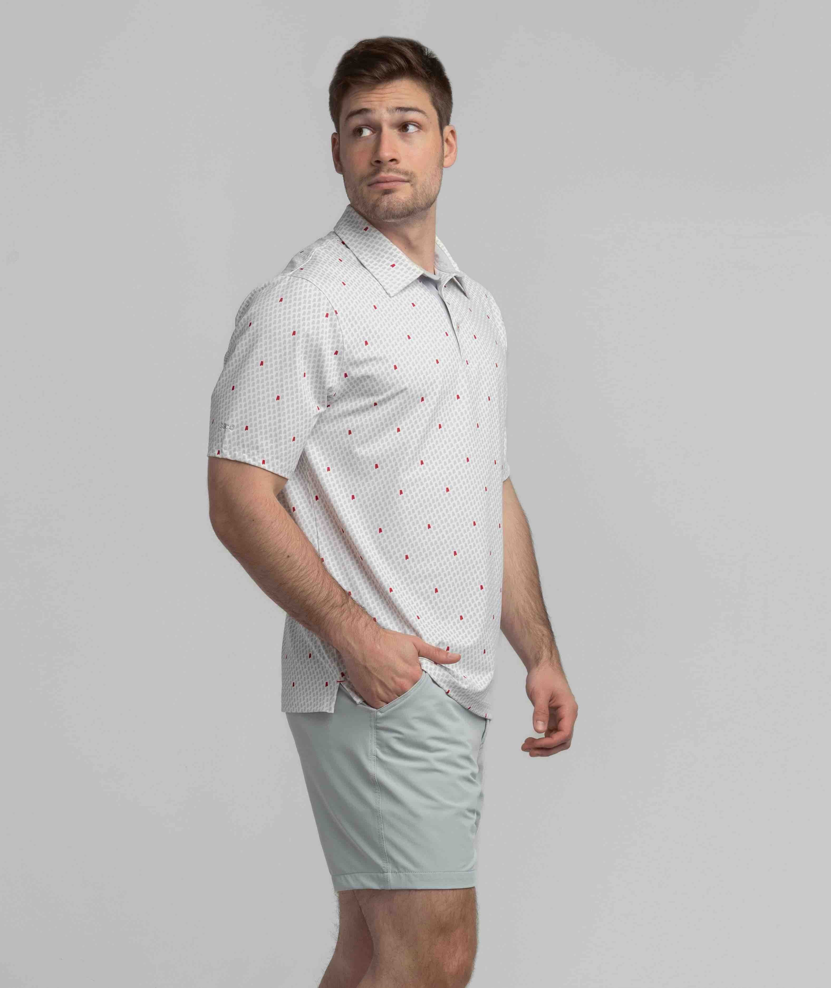 Sweet Home Printed Polo - The Quad - Image 2