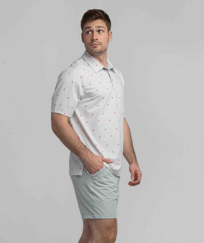 Sweet Home Printed Polo - The Quad - Image 2