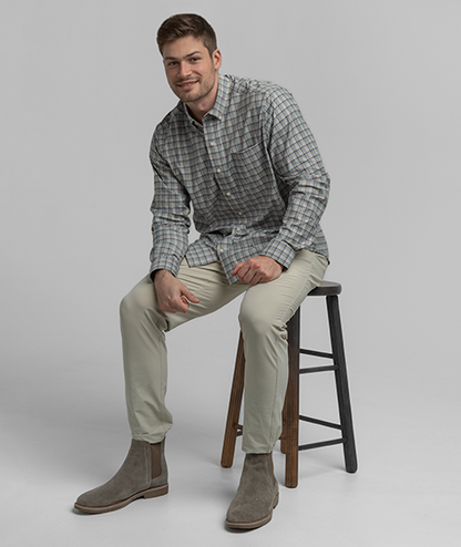Hawthorne Plaid LS - Mallard - image 2