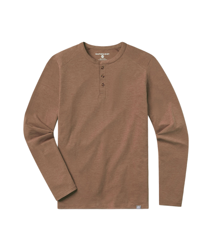 Max Comfort Henley LS - Walnut - image 1