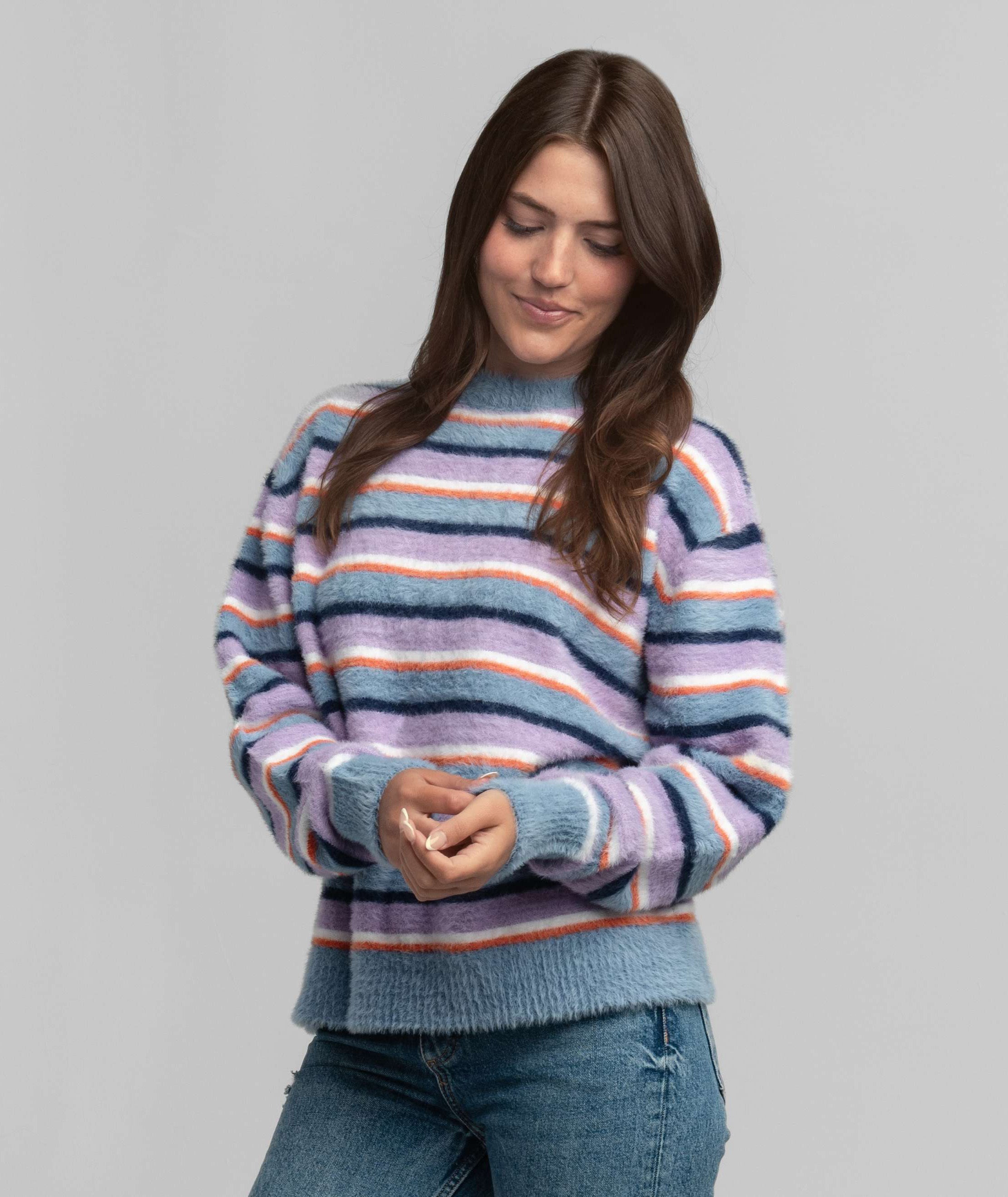 Crewneck Intarsia Sweater