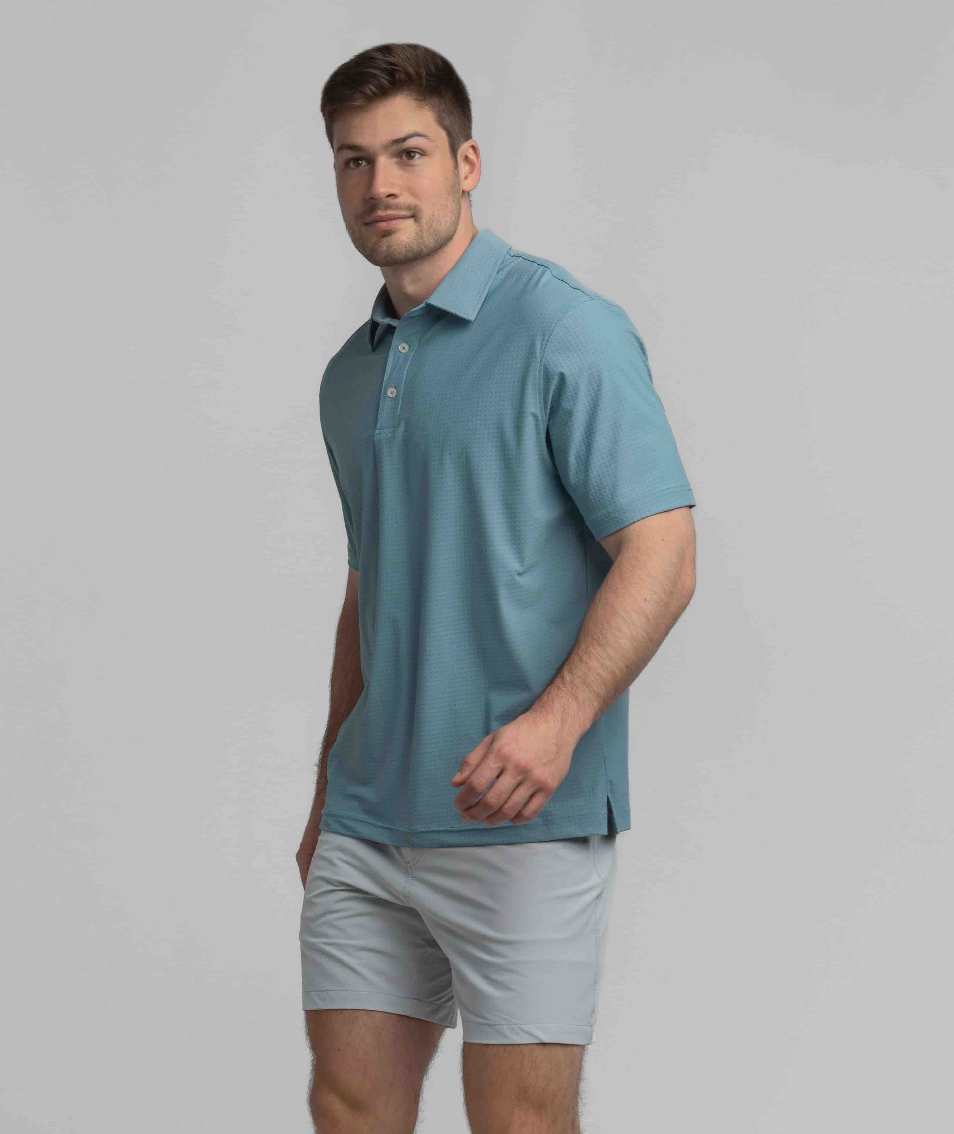 Next Level Performance Polo - Smoke Blue - Image 2