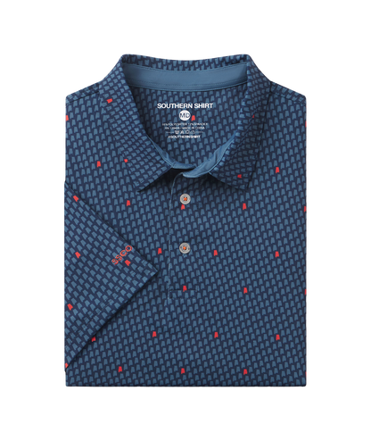 Sweet Home Printed Polo - Rolling Oaks - Image 1