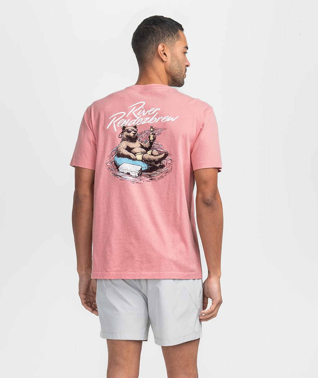 River Rendezbrew Tee SS - Mauveglow - Image 3