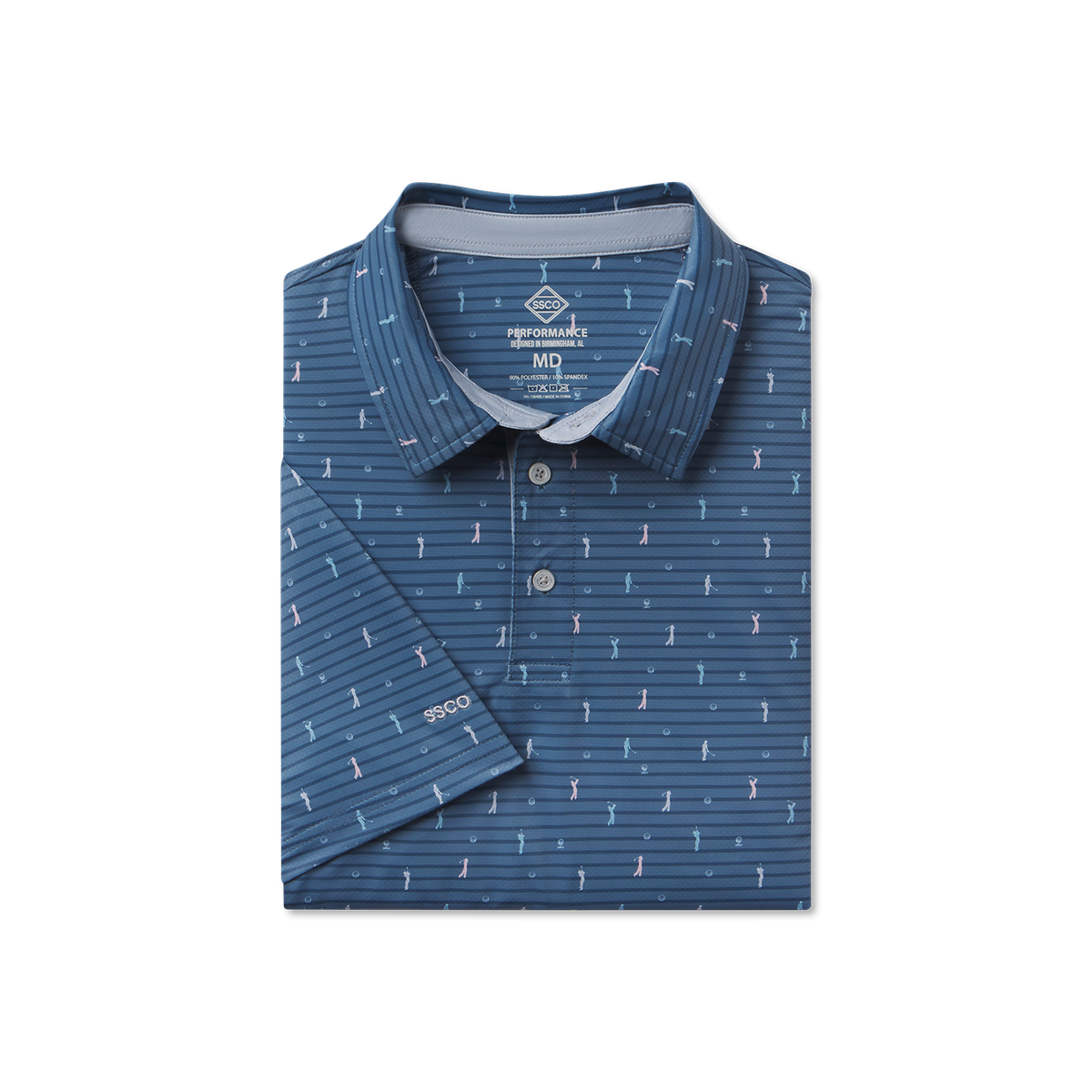 Fore The Best MotionTech Polo SS - Tee Off - image 1