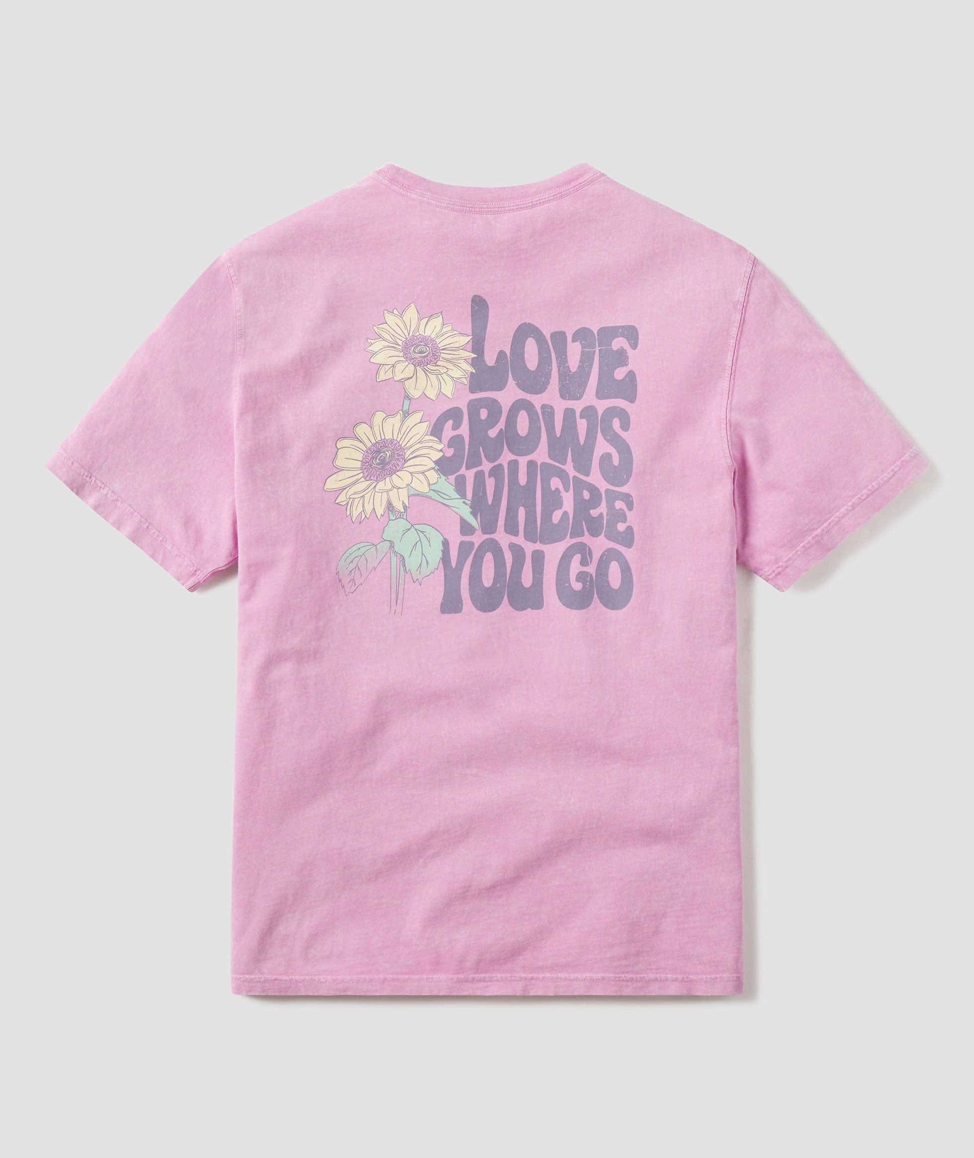 Grow Wild Child Tee SS - Mauve Mist - Image 1