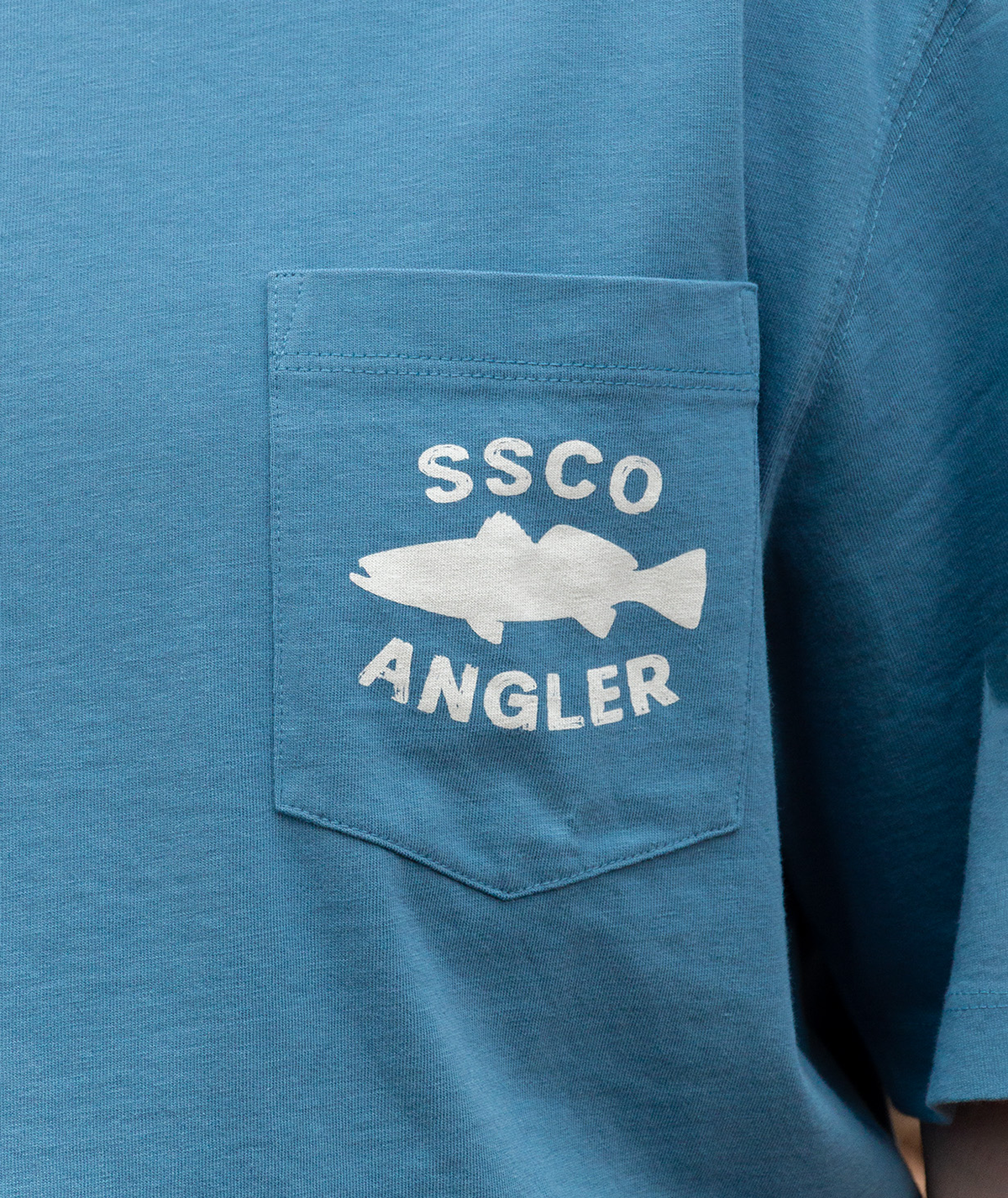 Flood Tide Camo Tee SS - Nautical Blue - Image 2