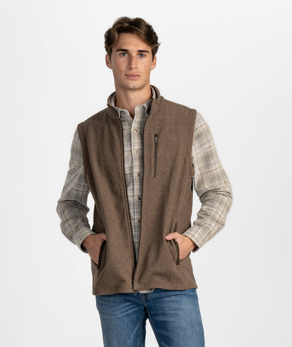 Brushline Fleece Vest - Espresso - image 3