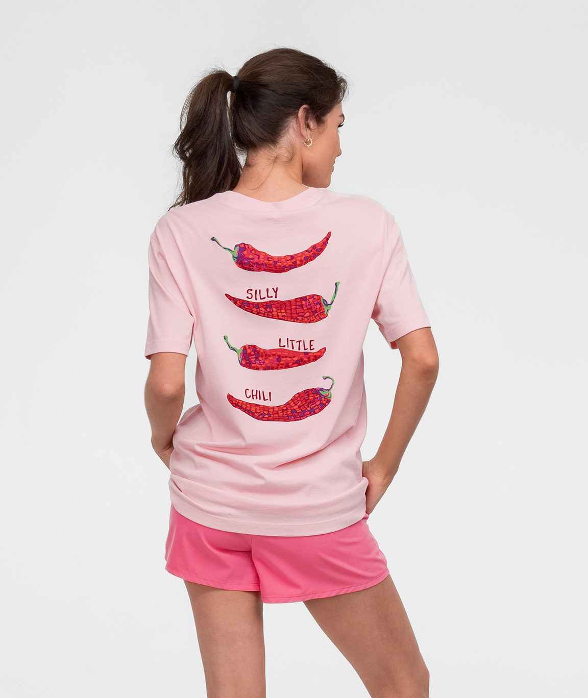 Silly Little Chili Tee SS - Blush - Image 1