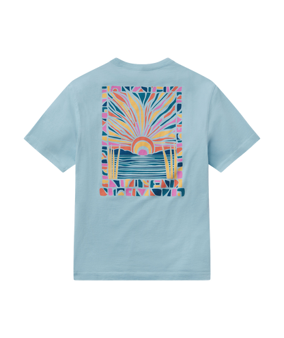 Pieces Of Paradise Tee SS - Sky Blue - Image 1