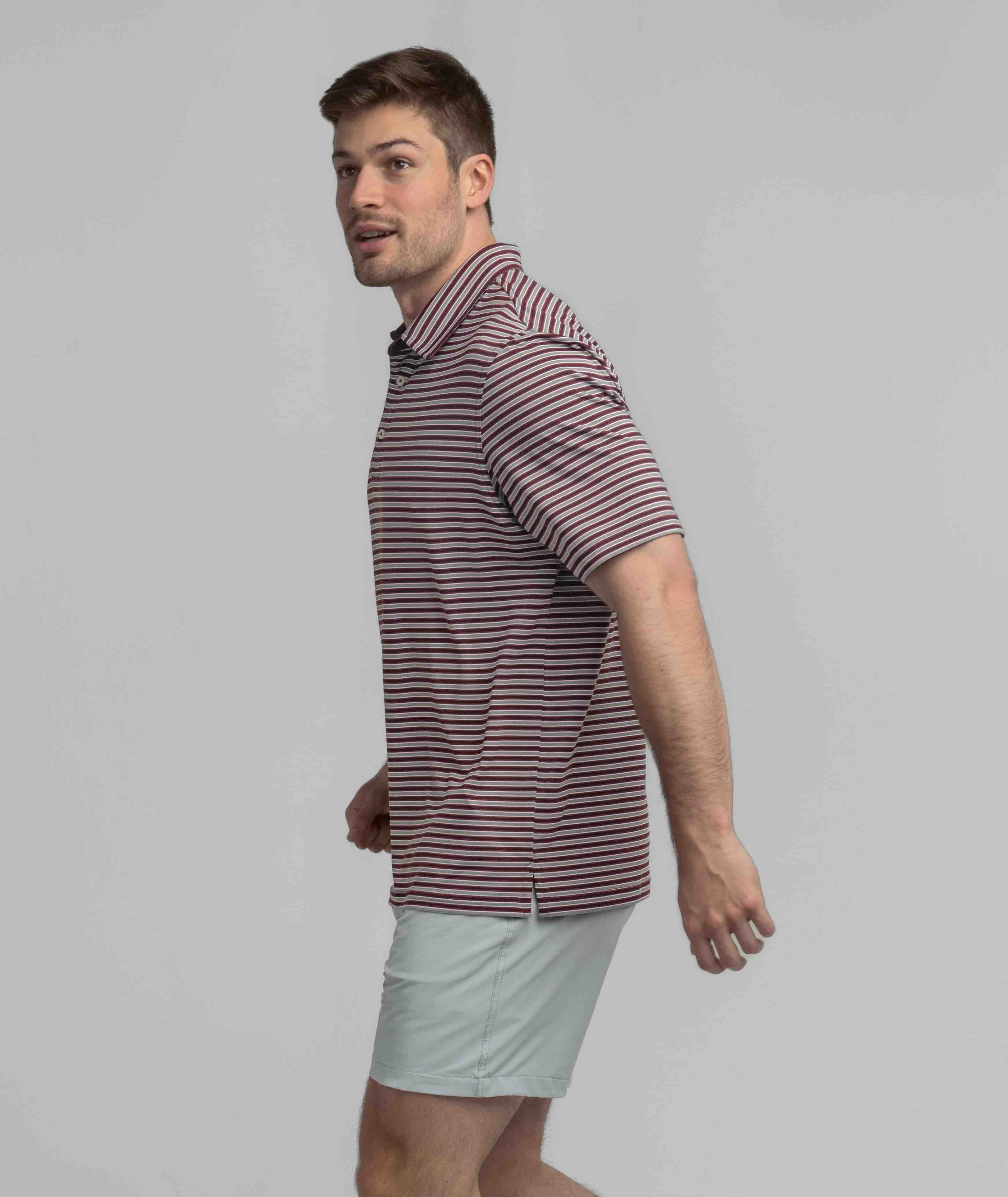 Scoreboard Stripe Polo - Junction - Image 2