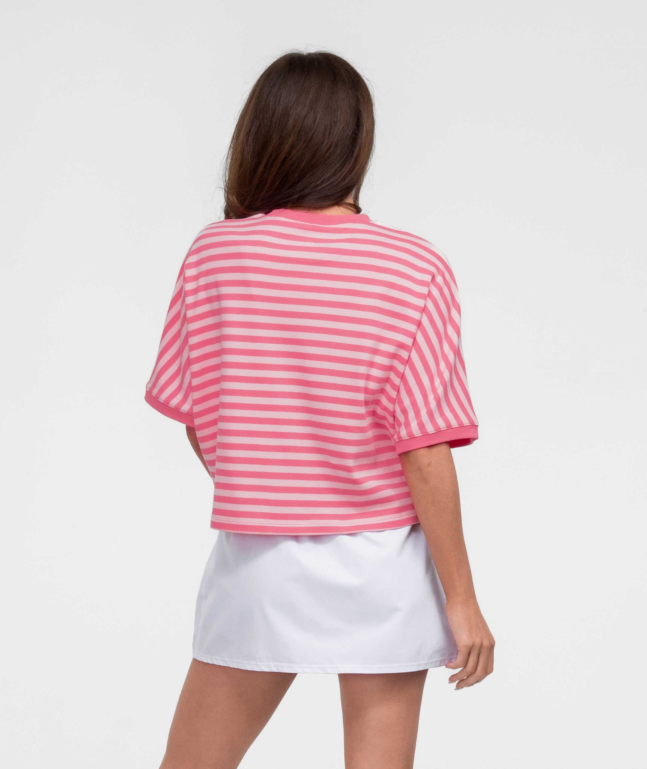 On The Line SS Top - Pink Lemonade - Image 3
