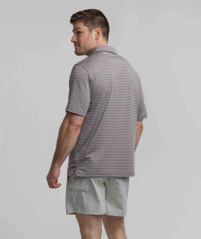 Crestline Stripe Polo