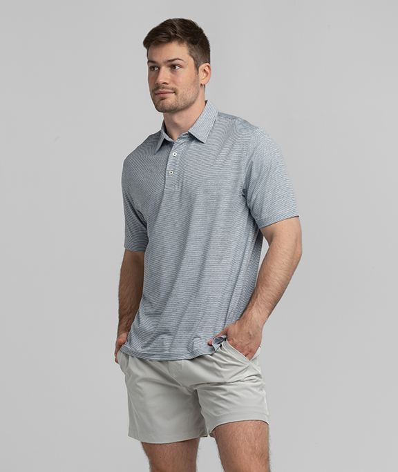 Heather Madison Stripe Polo - Windsor - Image 3