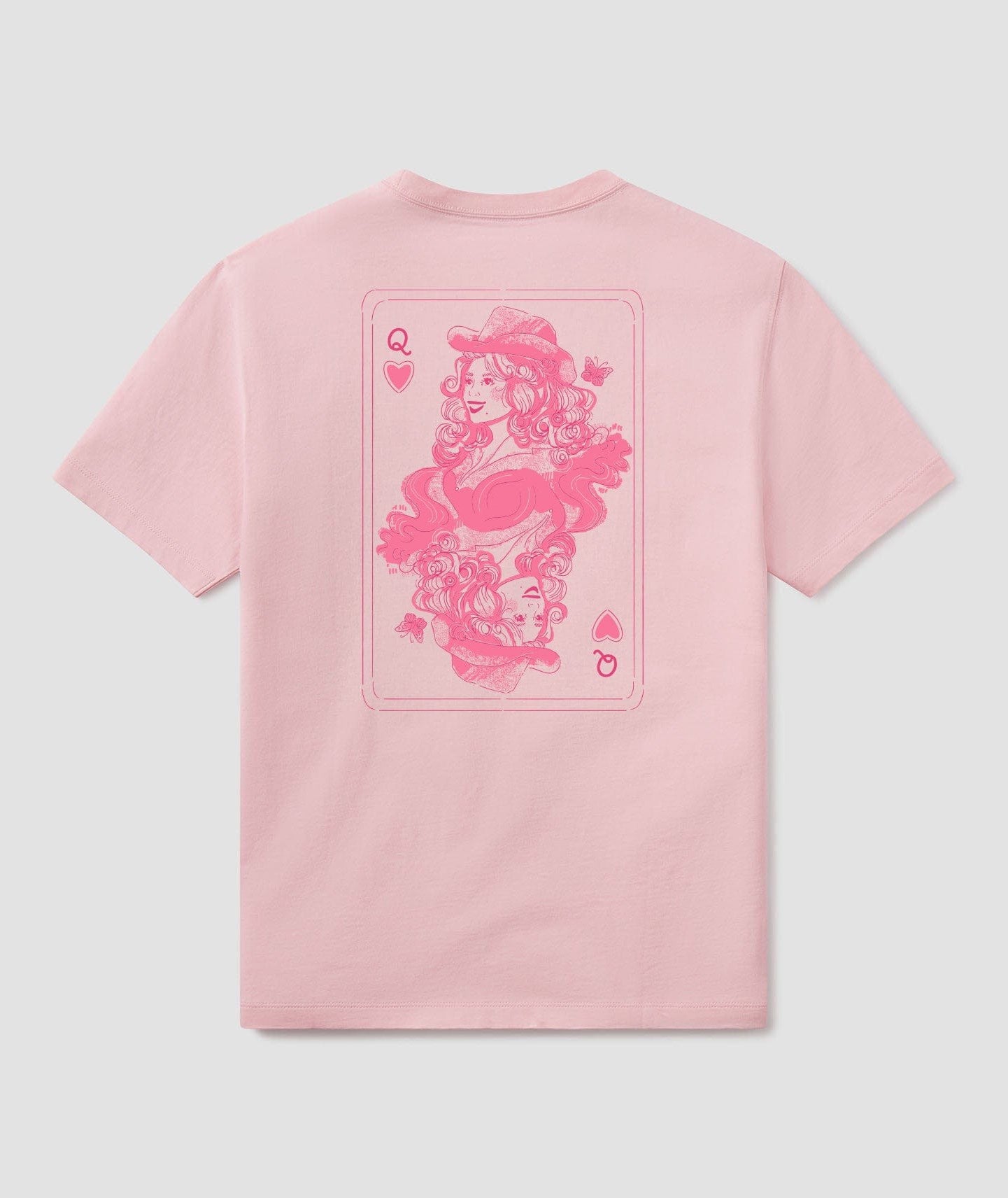 Dolly of Hearts Tee SS - Blush - Image 1