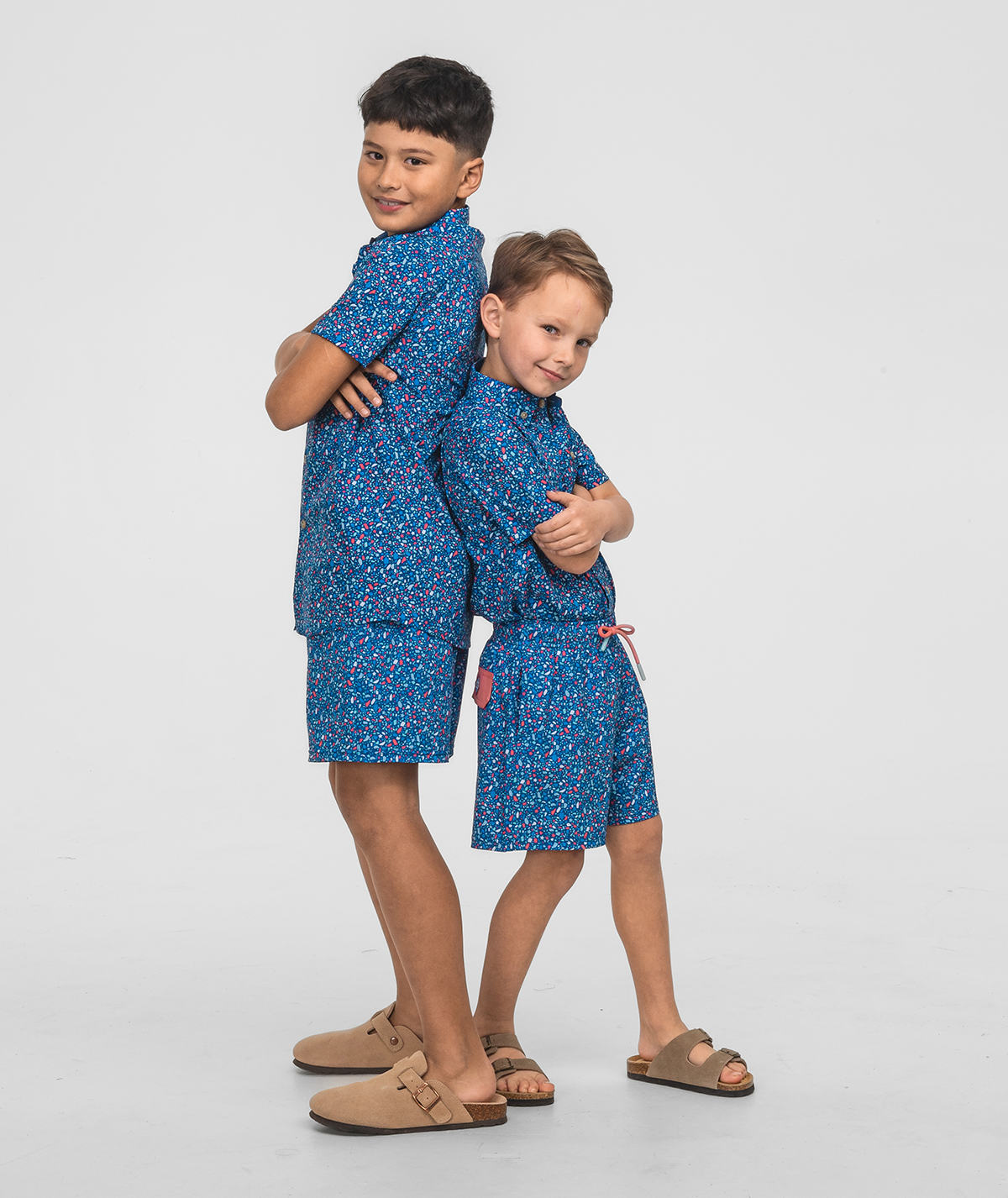 Boys Legacy Pebble Baja Shirt SS - Legacy Pebble - Image 2