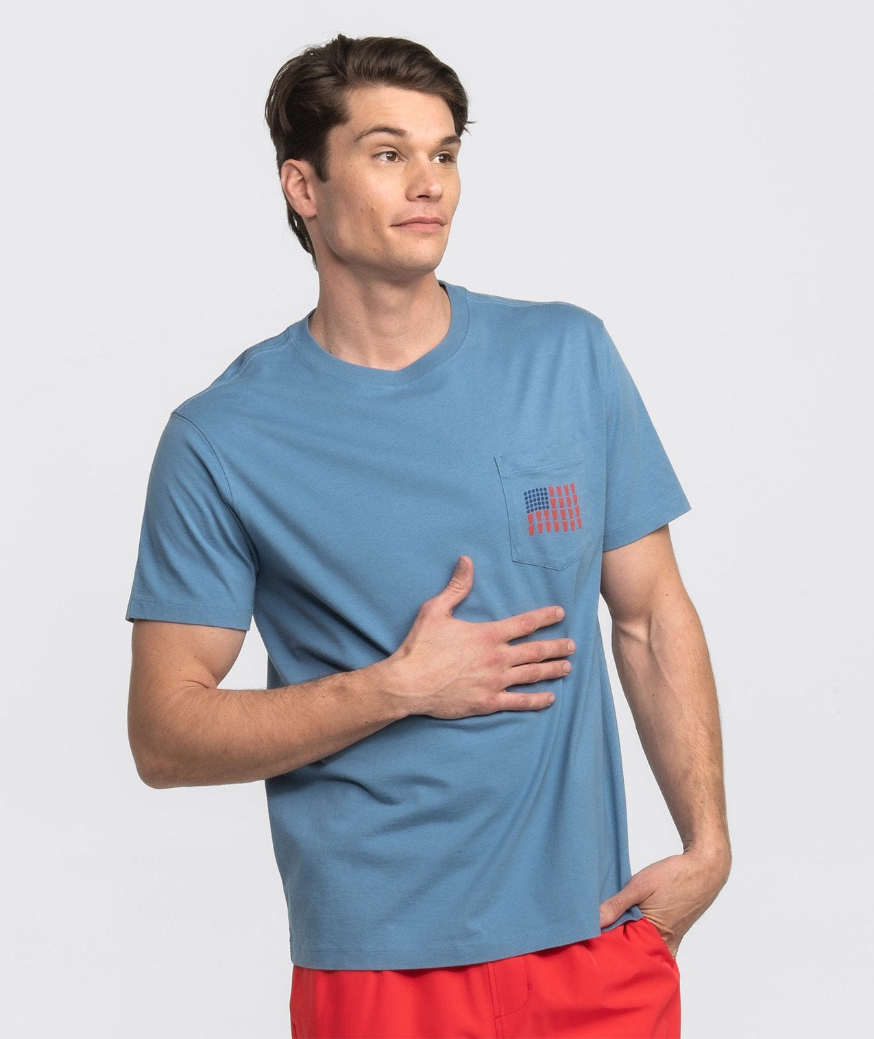 Redemption Shot Tee SS - Nautical Blue - Image 2