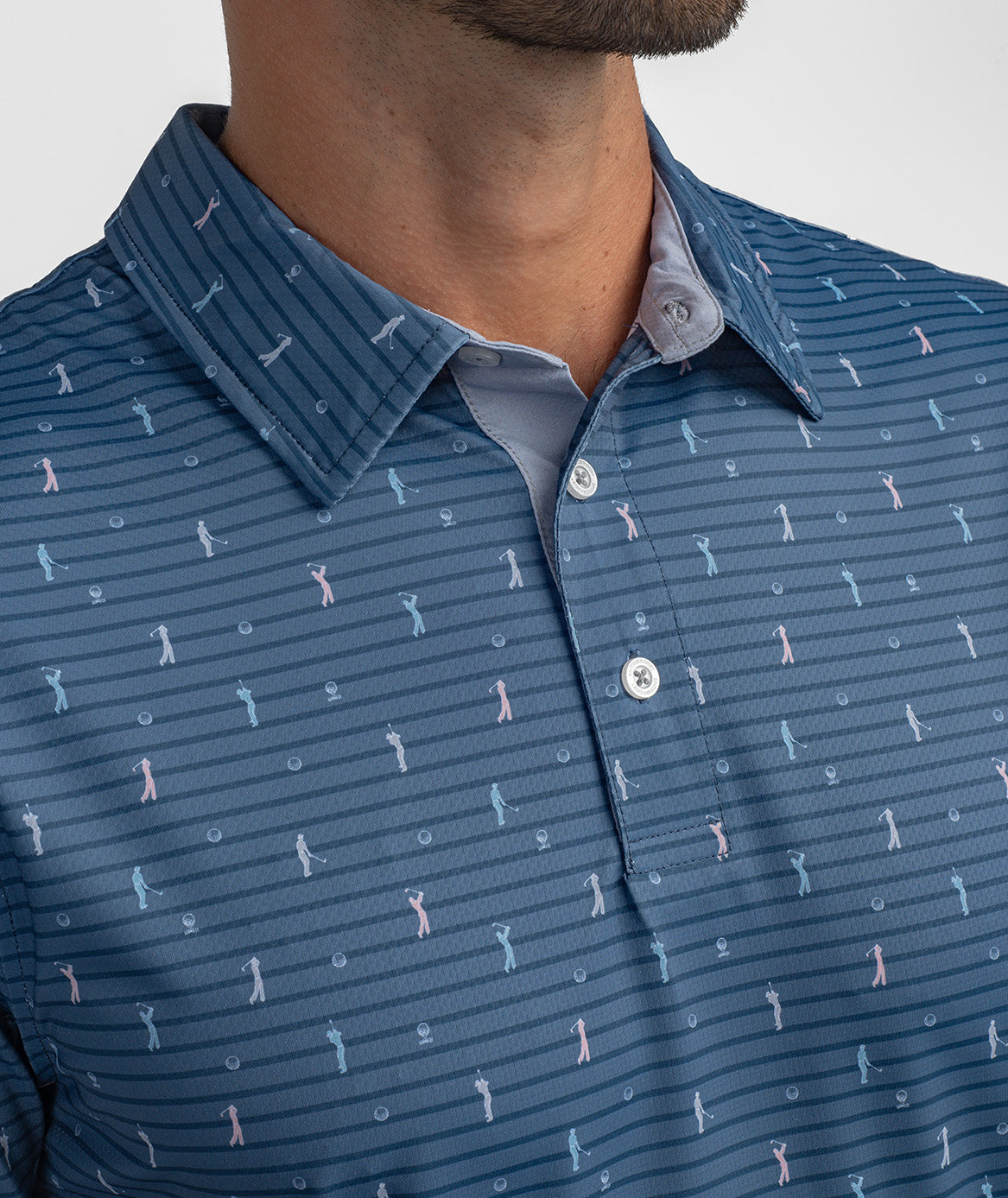 Fore The Best MotionTech Polo SS - Tee Off - image 4