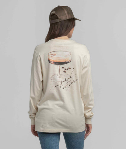 Caffeine Couture Tee LS - Moonlight - Image 3