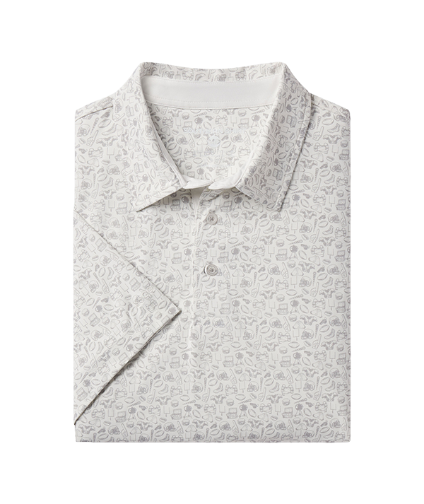 Biggest Fan Printed Polo