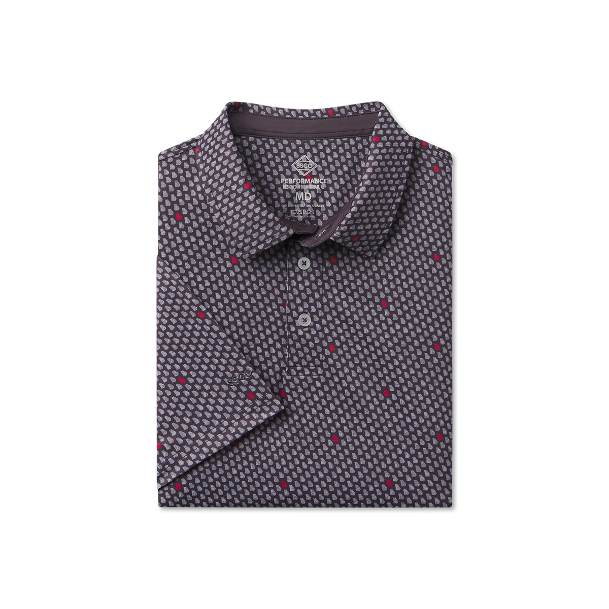 Kickoff Camo MotionTech Polo SS - Dawg Walk Camo - image 1