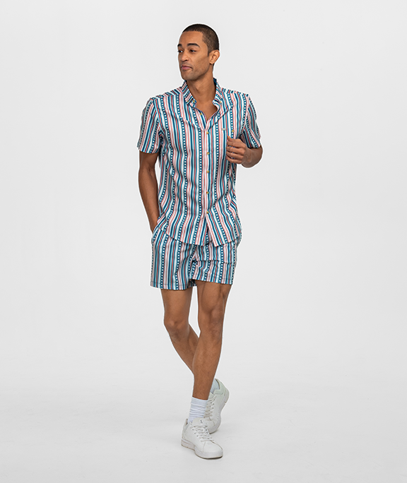 Victory Stripes Baja Shirt SS