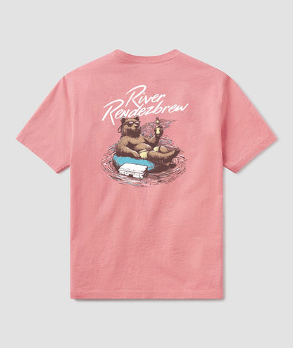 River Rendezbrew Tee SS - Mauveglow - image 1