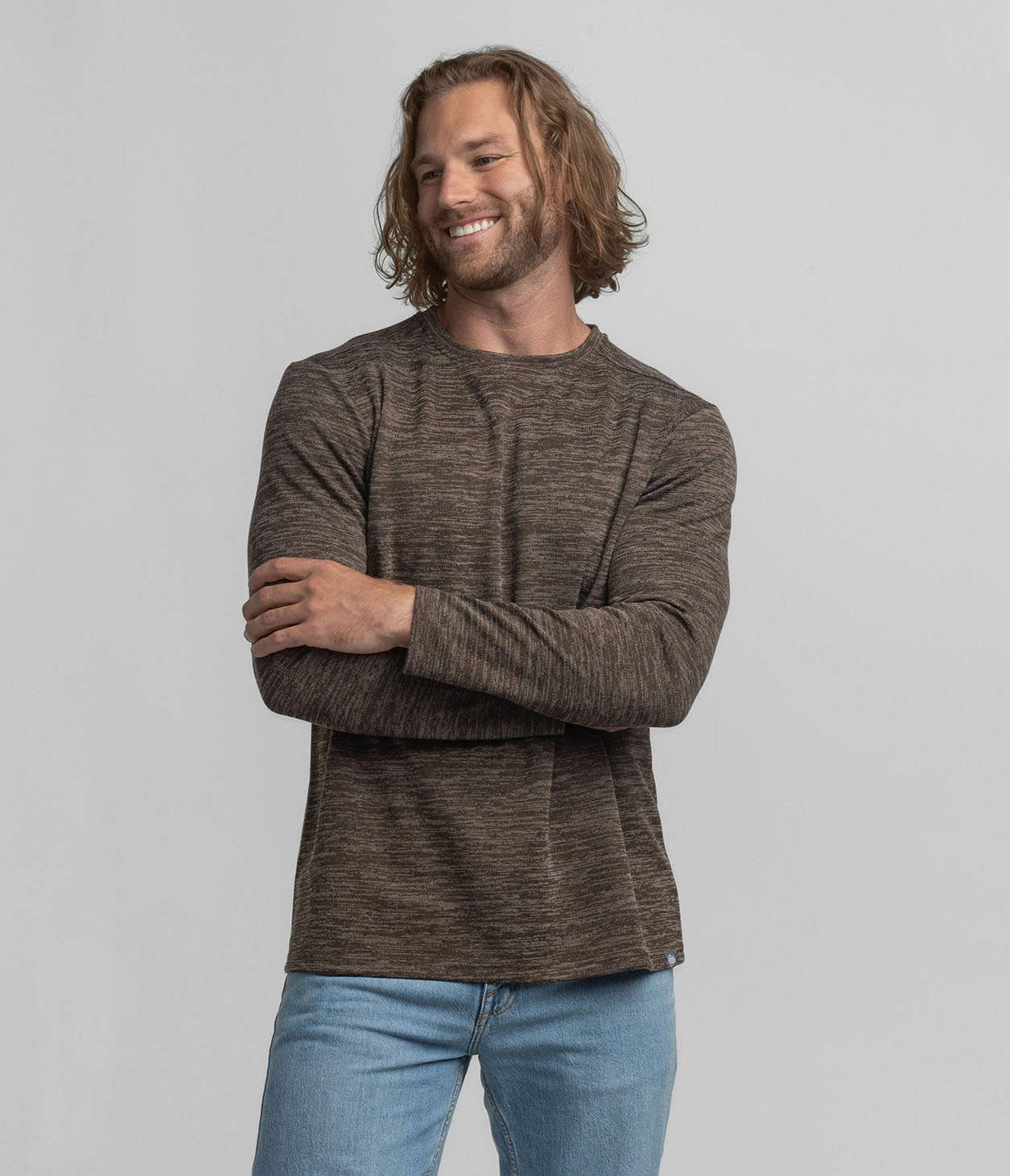 Elevated Layering Crew - Java - Image 2