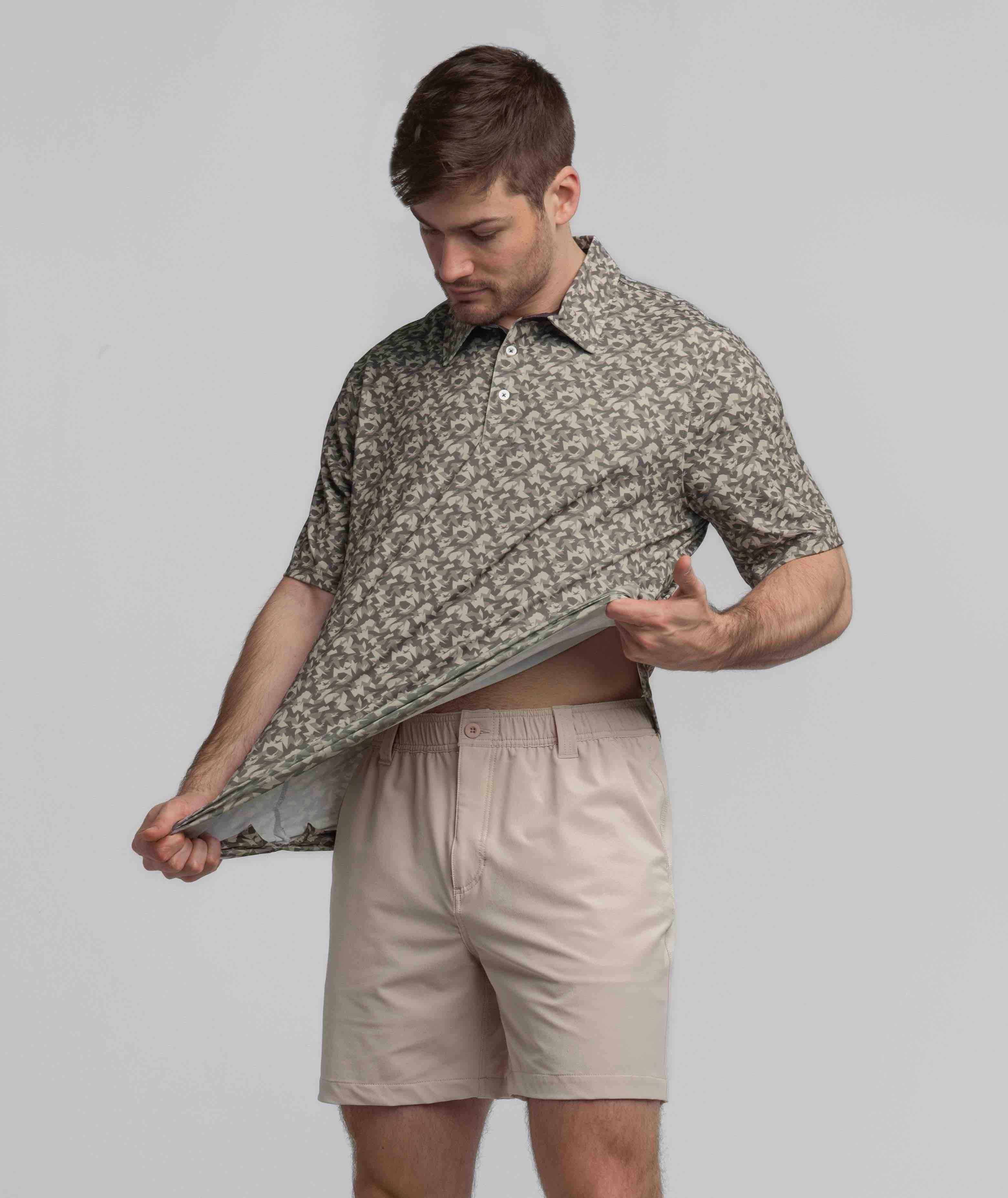 Feathered Pursuit Printed Polo - Feathered Pursuit - Image 2