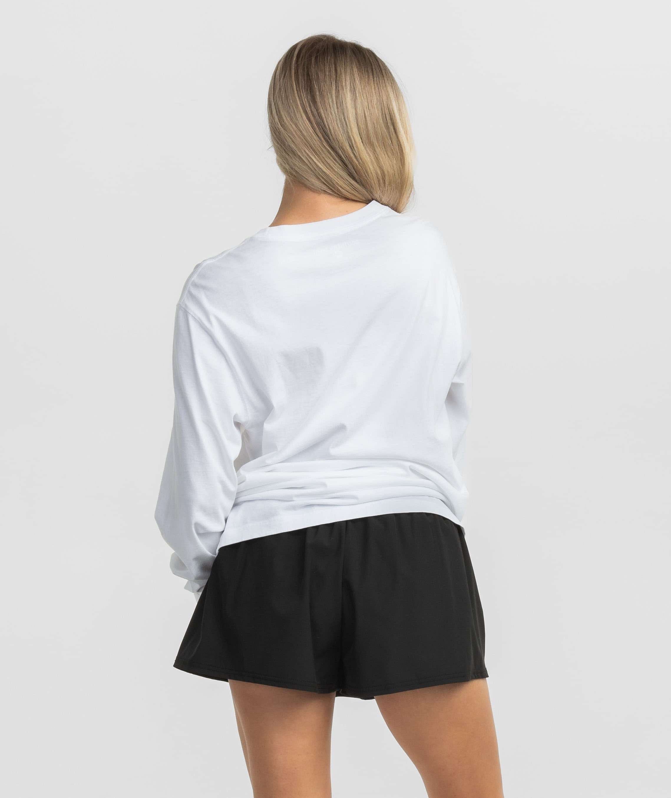 Martini Club Tee LS - Bright White - Image 3