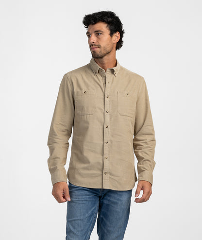 Fieldstone Cord Flannel - Mojave - Image 2