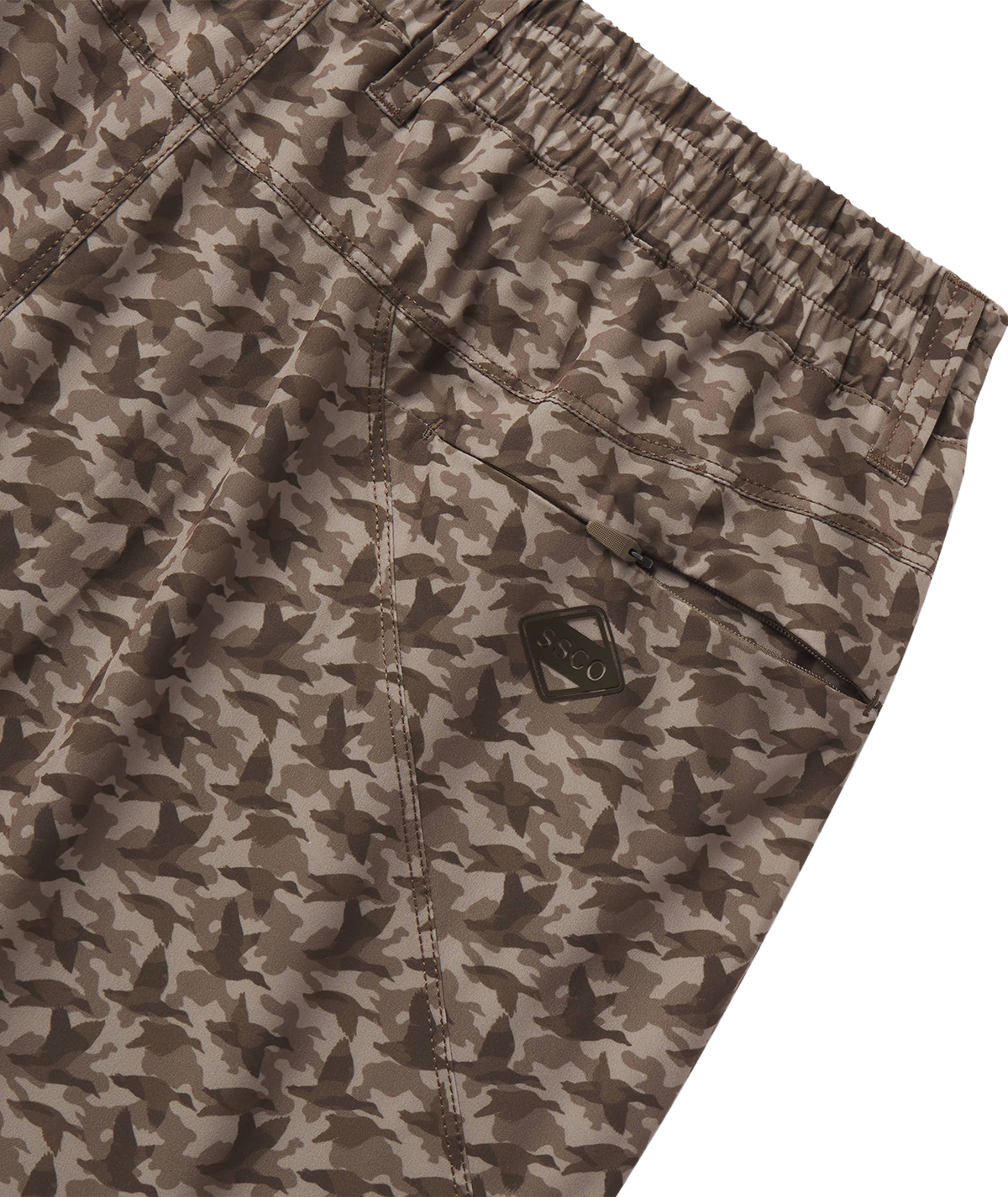 Everyday Hybrid Shorts - Mallard Mirage - image 2
