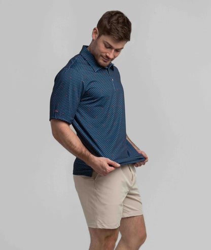 Sweet Home Printed Polo - Rolling Oaks - Image 2