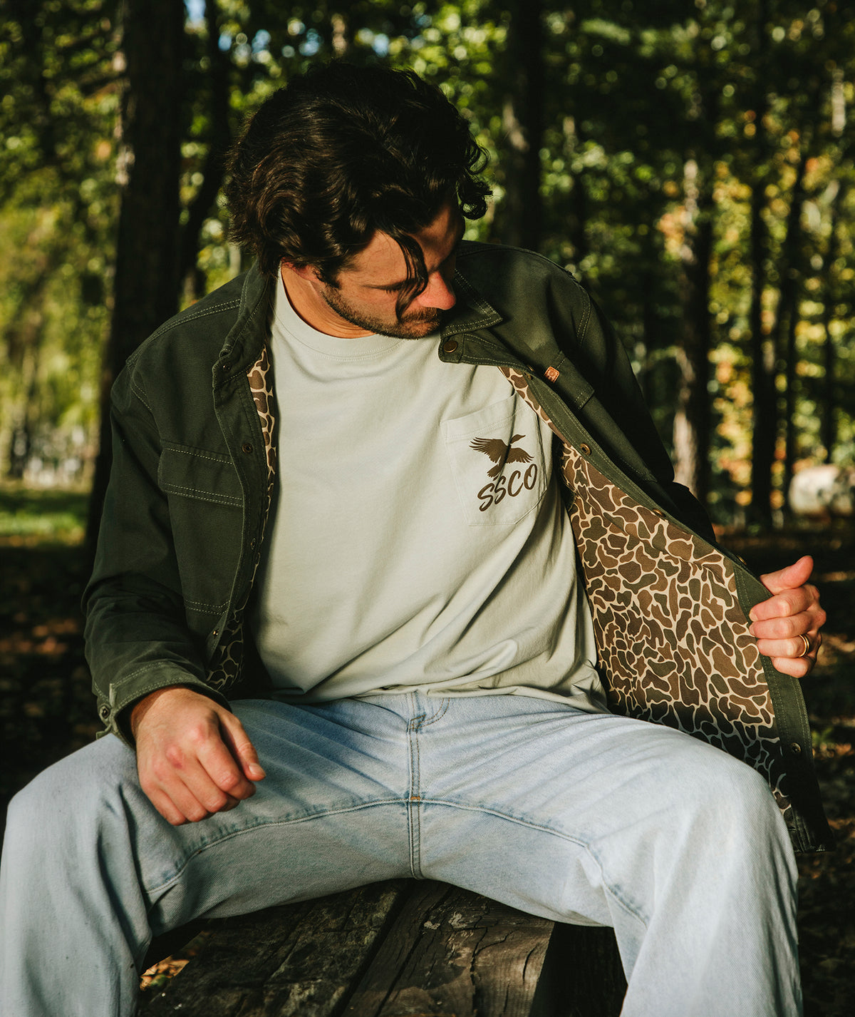 On Point Canvas Field Jacket - Mossberg - image 4