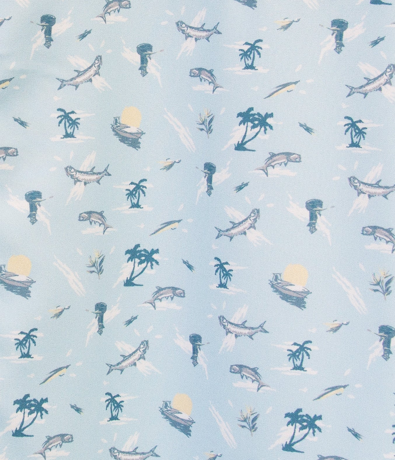 Boys Boats N Coves Baja Shirt SS