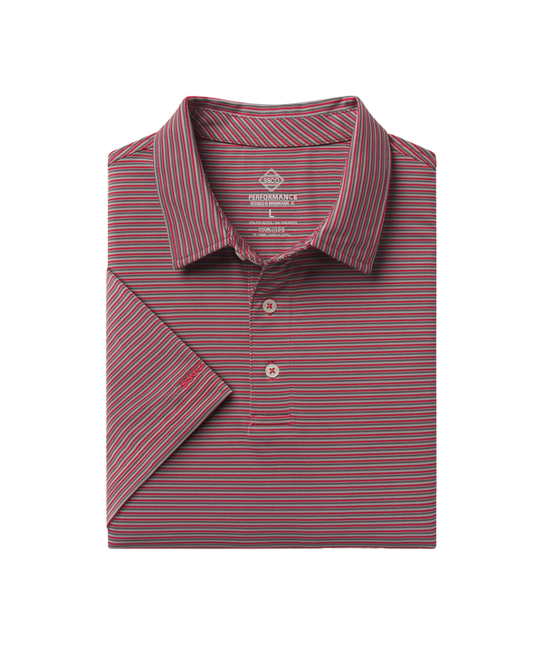 Gameday Performance Polo - Crimson