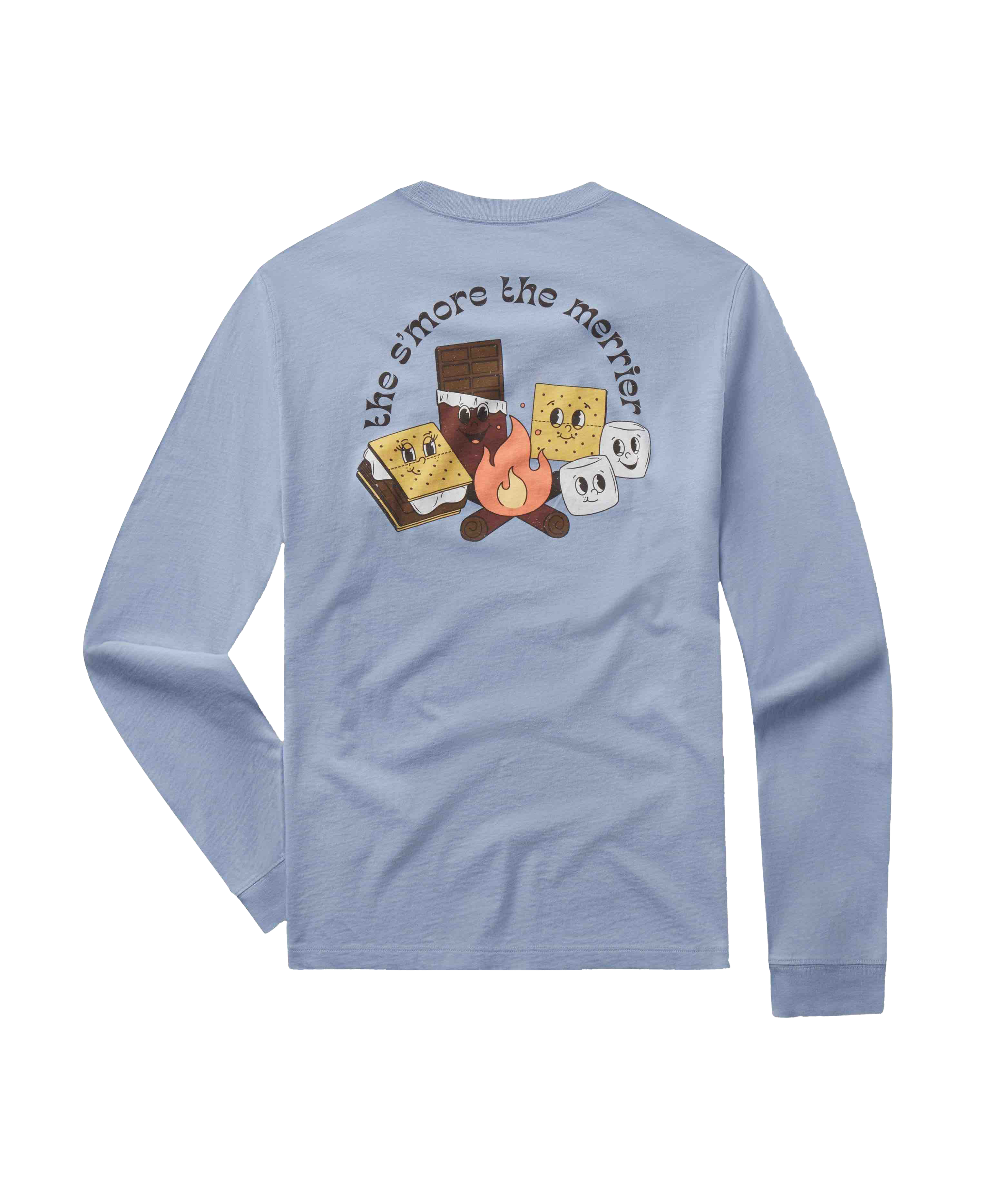 Comfort Foods Tee LS - Rain Washed - Image 1